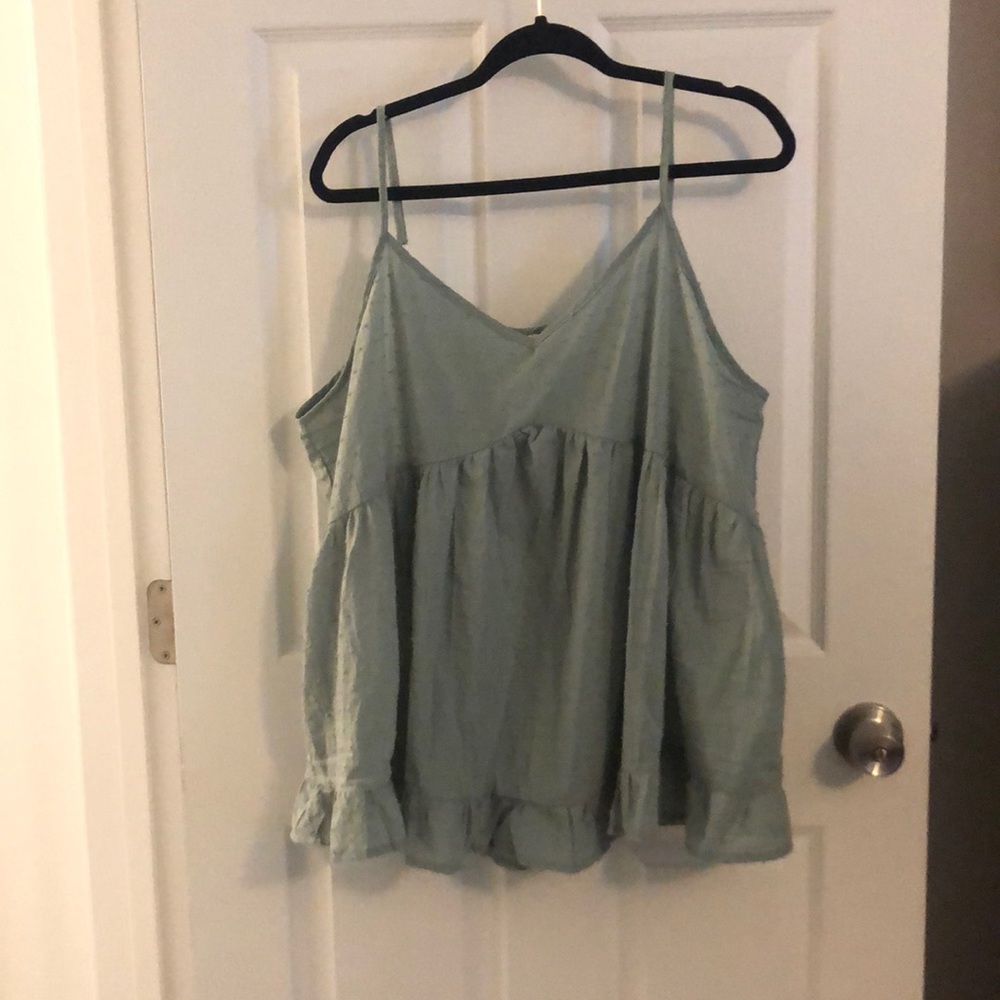 Mint Green babydoll style tank